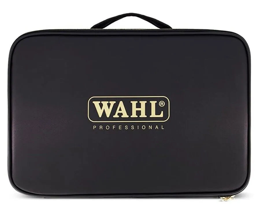 Wahl Barber Tools Carry Case - Black and Gold